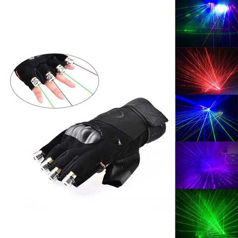 GUANTES  LASER RGB